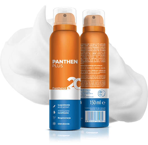 Panthen Plus Soothing and Moisturizing Foam for Irritated and Dry Skin 150ml