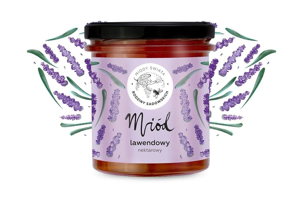 Pasieki Sadowskich Lavender Honey 450g