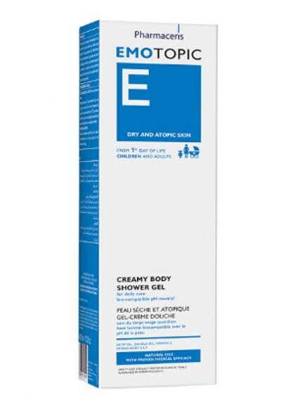 Pharmaceris E Emotopic Creamy Body Shower Gel for Dry and Atopic Skin 400ml