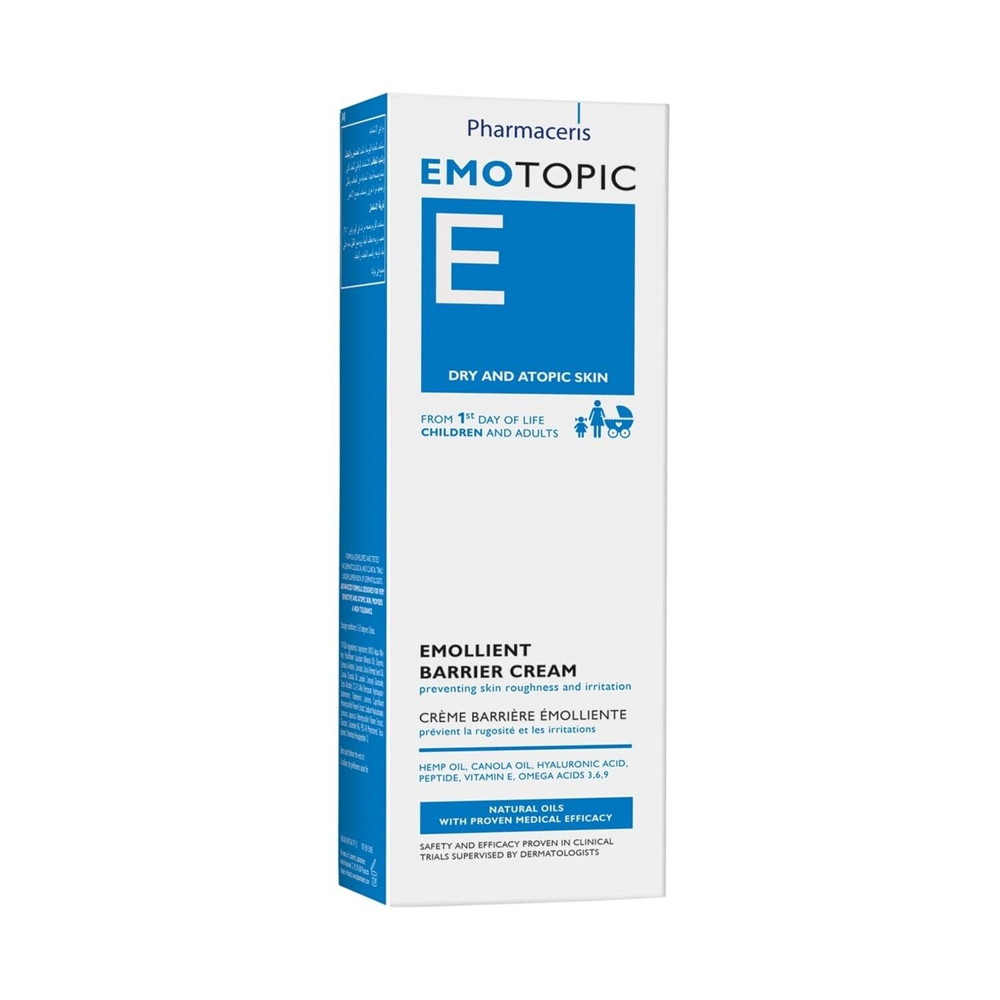 Pharmaceris E Emotopic Emollient Barrier Cream for Face and Body from Day 1 of Life 75ml Best Before 30.09.24