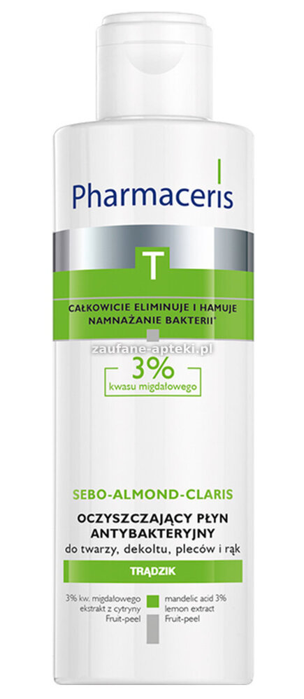 Pharmaceris T Sebo-Almond Claris Cleansing Liquid for Acne and Combination Skin 80ml