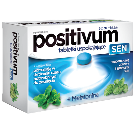 Positivum Sen Supporting Healthy and Peaceful Sleep 90 Tablets