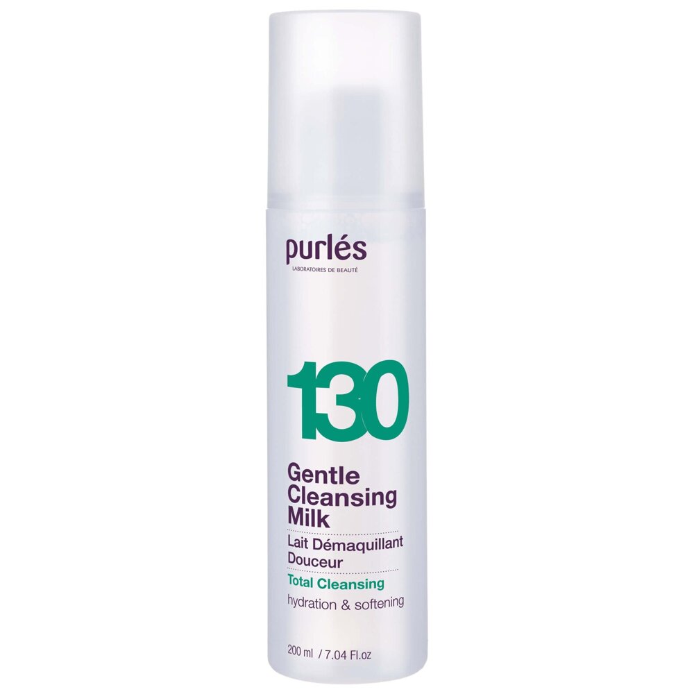 Purles 130 Total Cleansing Gentle Make-up Removal Milk for All Skin Types 200ml