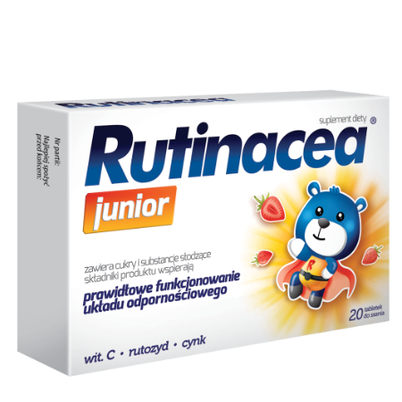 Rutinacea Junior for Children over 3 Years of Age Immunity 20 Tablets