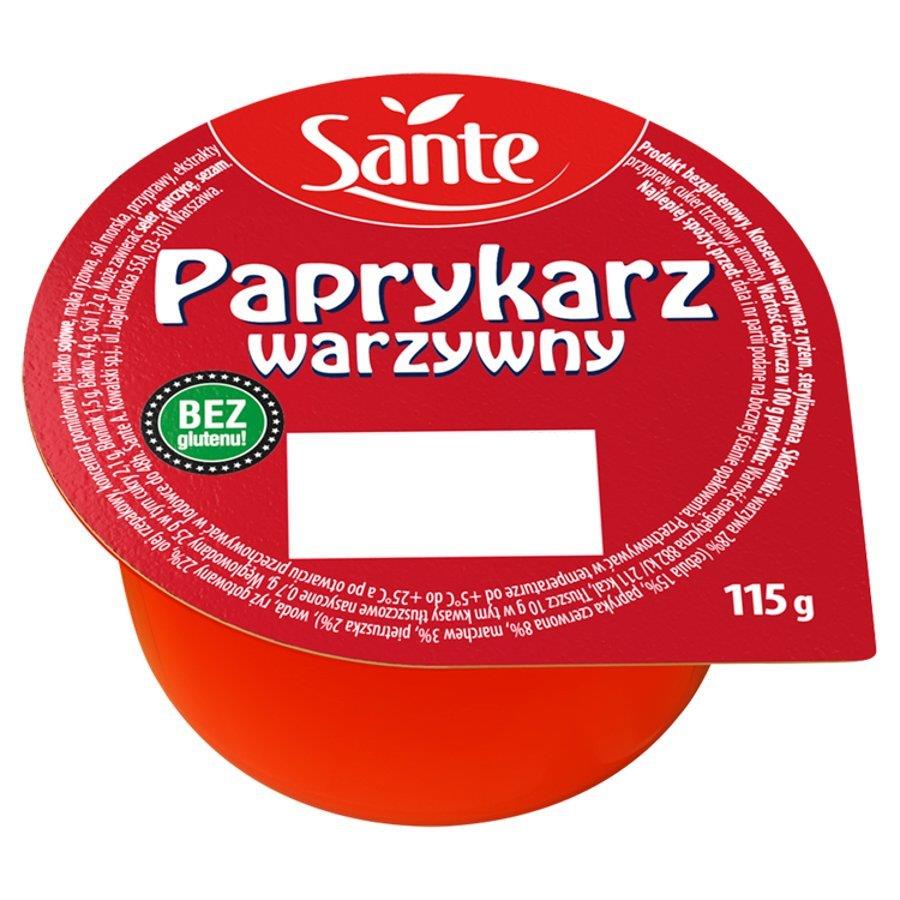 Sante Paprykarz Vegetable 115g