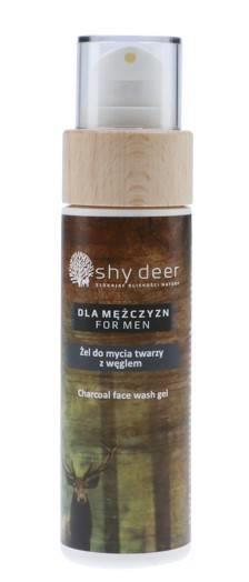 Shy Deer, Charcoal face wash gel  FOR HIM, 100ml