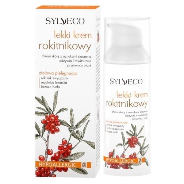 Sylveco Light Sea Buckthorn Cream Anti-aging Nourishing Regenerating 50ml