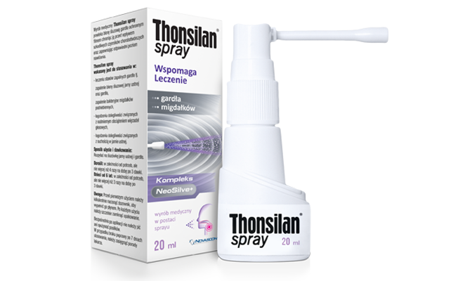 Thonsilan Spray Supports Throat and Tonsil Treatment 20ml