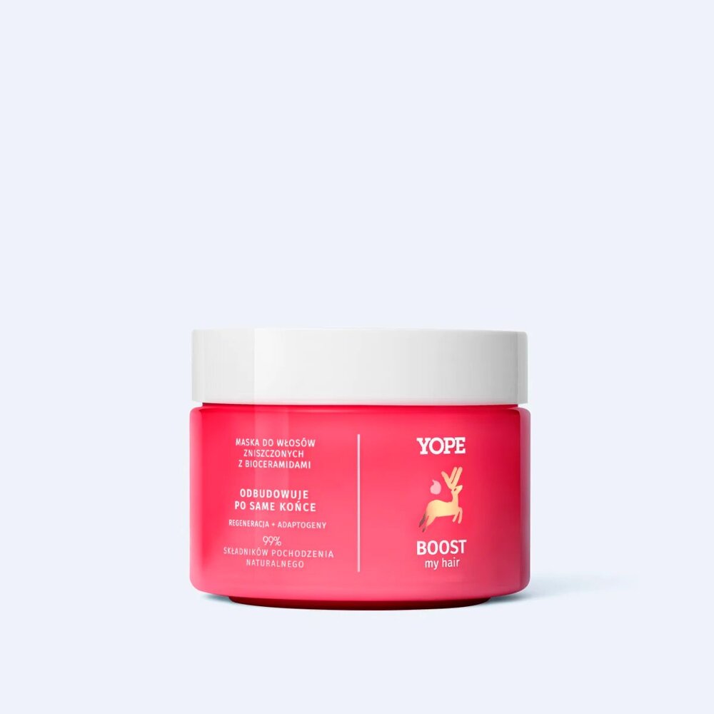 Yope Boost my Hair Mask with Bioceramides and Adaptogen for Damaged Hair 250ml