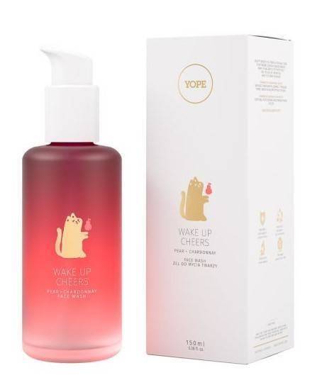 Yope Wake Up Cheers Natural Face Cleansing Gel with Chardonnay and Pear 100ml