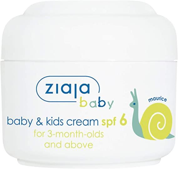 Ziaja Baby Protective Cream for Children and Babies from 3 Months of Age SPF6 50ml