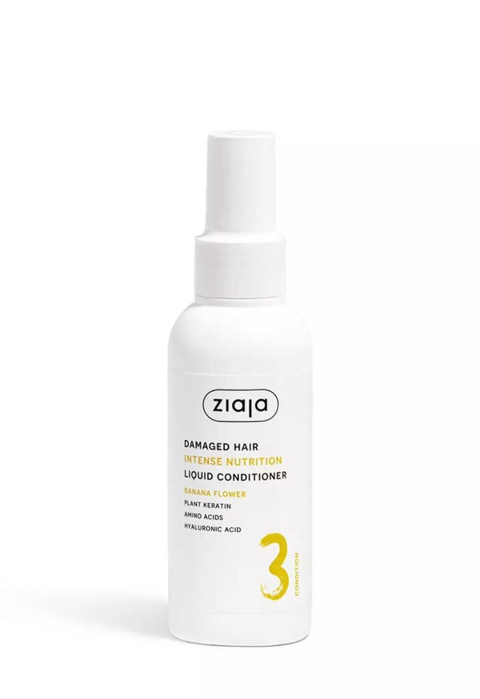 Ziaja Banana Flower Nourishing Liquid Conditioner for Damaged Hair 125ml