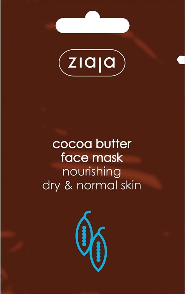 Ziaja Cocoa Butter Creamy Nourishing Mask for Dry, Sensitive and Normal Skin 7ml