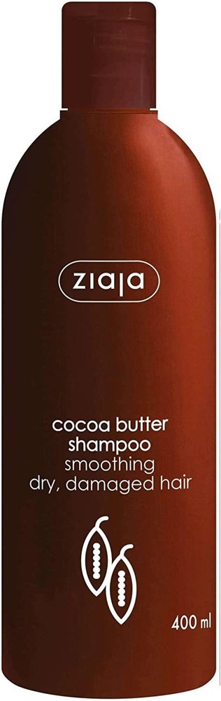 Ziaja Cocoa Butter Smoothing Shampoo for Dry and Damaged Hair 400ml