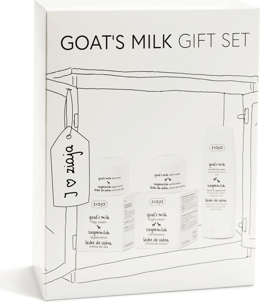 Ziaja Goat Milk Gift Set for Dry Skin 1 Piece