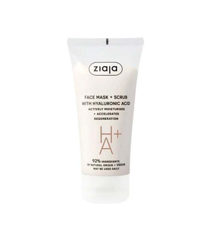 Ziaja Mask - Facial Peeling with Hyaluronic Acid 55ml