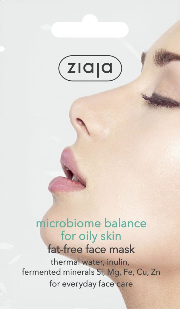 Ziaja Mikrobiom Balance Fat-Free for Oily Skin Night Mask 7ml Best Before 31.12.24