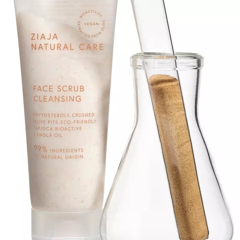 Ziaja Natural Care Gently Face Scrub for All Skin Types Vegan 70ml