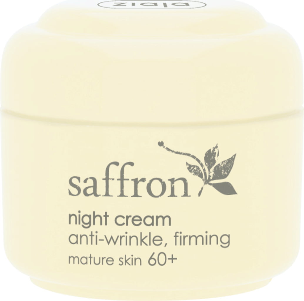 Ziaja Saffron Anti-Wrinkle Cream 60+ for Mature Skin at Night 50ml