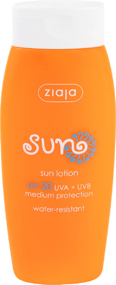 Ziaja Waterproof Sun Lotion SPF 20 for All Skin Types 150ml