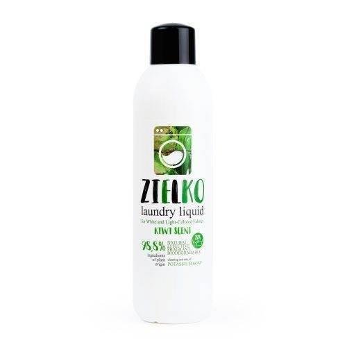 Zielko Natural Laundry Liquid for White and Light-Colored Fabrics with Kiwi Scent 1000ml