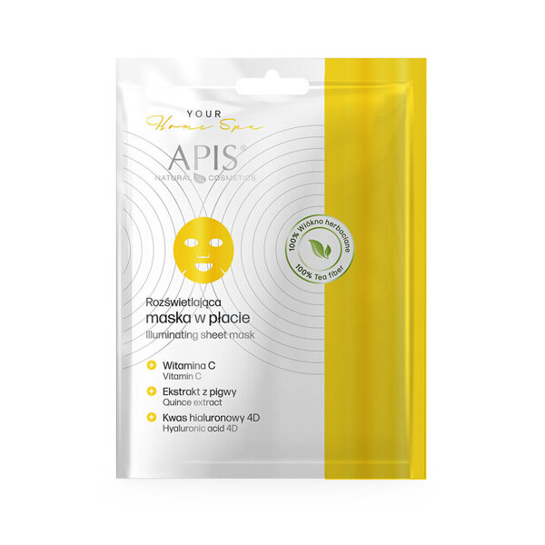 Apis Illuminating Firming Sheet Mask 20g