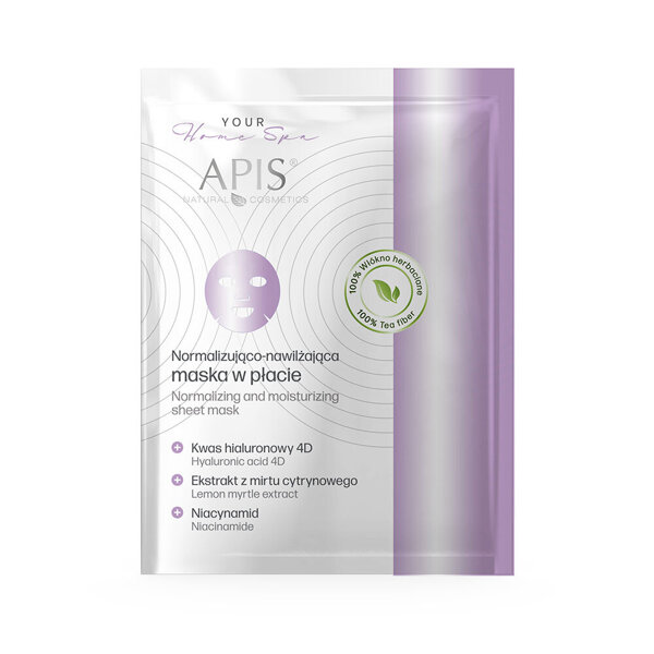 Apis Normalizing and Moisturizing Sheet Mask for Oily Skin 20g