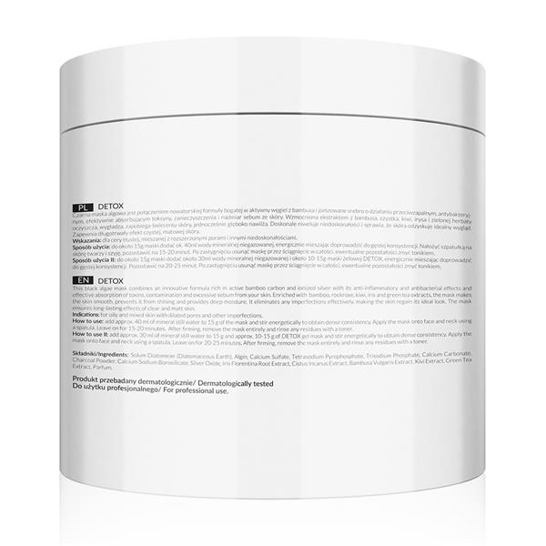 Apis Professional Detoxifying Algae Mask with Charcoal and Lonised Silver  200g