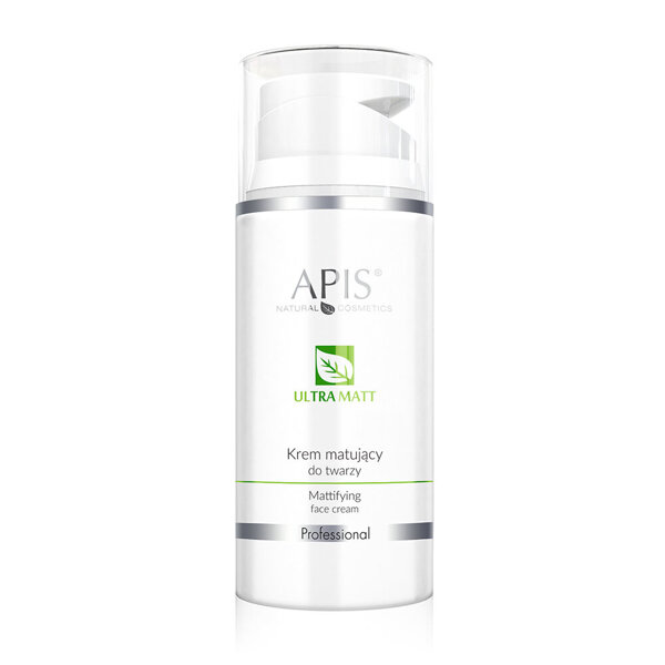 Apis Professional Ultra Matt Mattifying Face Cream for Oily Skin with Enlarged Pores 100ml