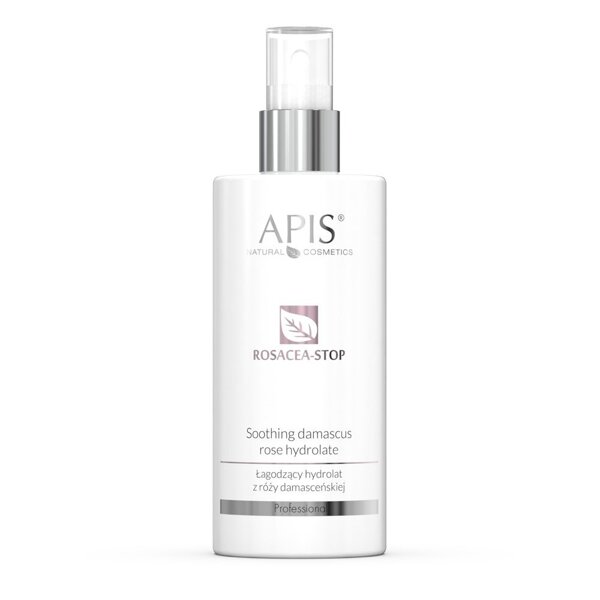 Apis Rosacea-Stop Soothing Damascus Rose Hydrolate for Sensitive and Irritated Skin with Rosacea 300ml