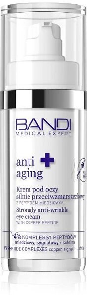 Bandi Medical Expert Krem pod Oczy Silnie Przeciwzmarszczkowy z Peptydem Miedziowym 30ml