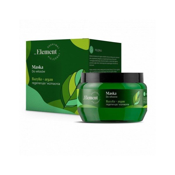 Basil Element Strengthening Anti-Hair Loss Mask Basil + Argan Extracts 200ml