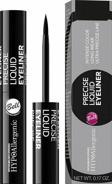 Bell HypoAllergenic Precise Liquid Eyeliner Black Long Durable Color 01 5g