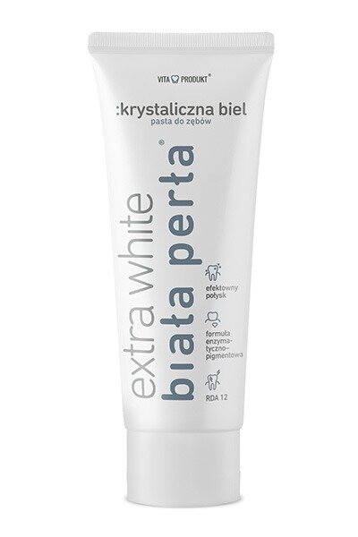 Biała Perła Plus Whitening Toothpaste Crystal White 75ml