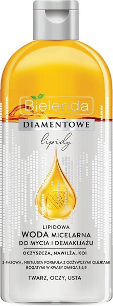 Bielenda Diamond Lipids Lipid Micellar Water for Washing and Make-Up Removal 425ml