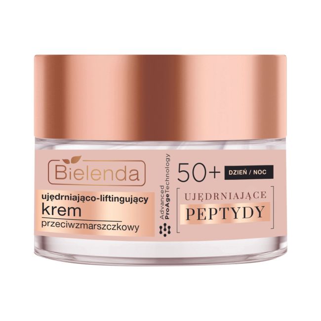 Bielenda Firming Peptides 50+ Firming and Lifting Anti-Wrinkle Day and Night Cream 50ml