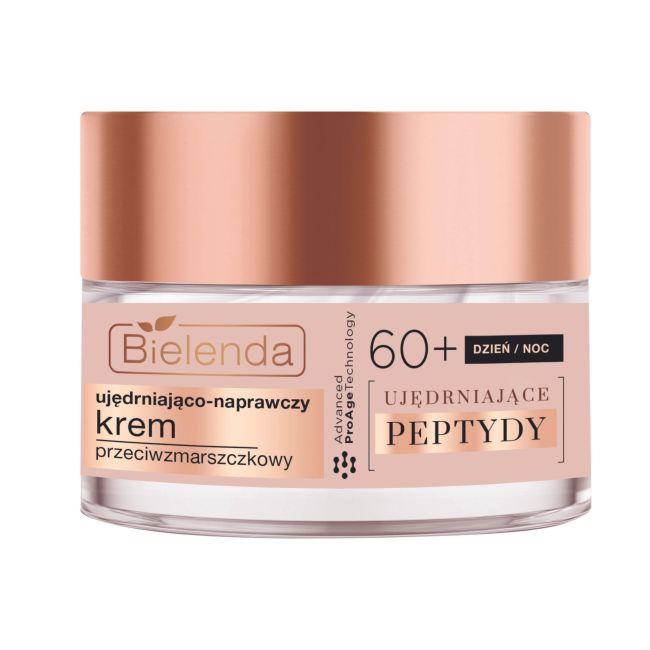 Bielenda Firming Peptides 60+ Firming and Repairing Anti-Wrinkle Day and Night Cream 50ml