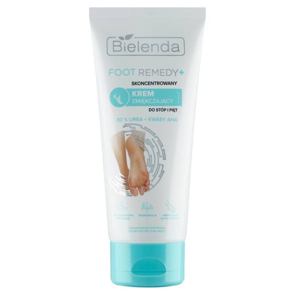 Bielenda Foot Remedy+ Concentrated Softening Cream for Feet and Heels 30% Urea Acid AHA75ml