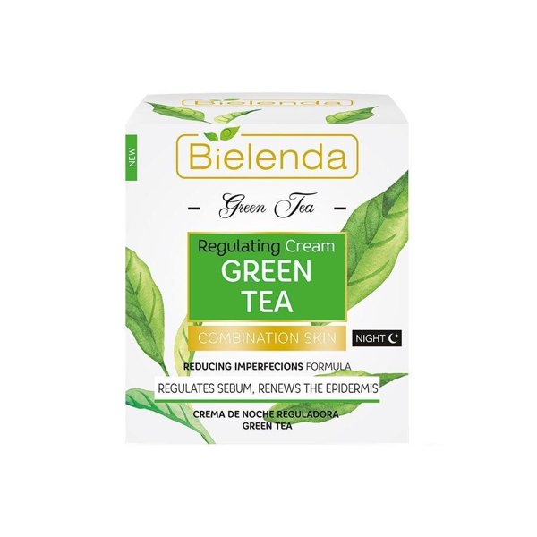 Bielenda Green Tea Regulating Night Cream for Mixed Skin 50ml