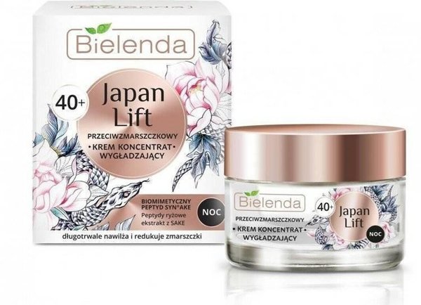 Bielenda Japan Lift 40+ Smoothing Anti-Wrinkle Night Cream Concentrate 50ml