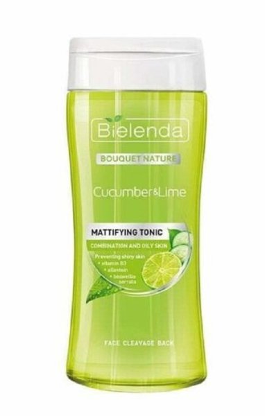 Bielenda Matting Tonic Cucumber & Lime Mixed And Oily Skin 200ml