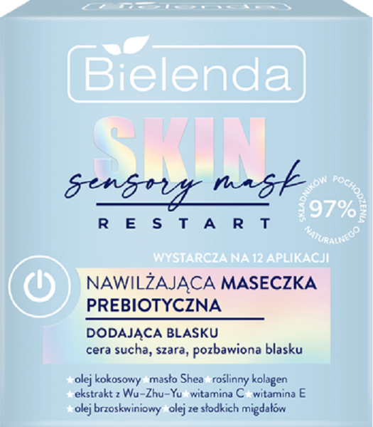 Bielenda Skin Restart Moisturizing Prebiotic Glowing for Dry Skin 50ml