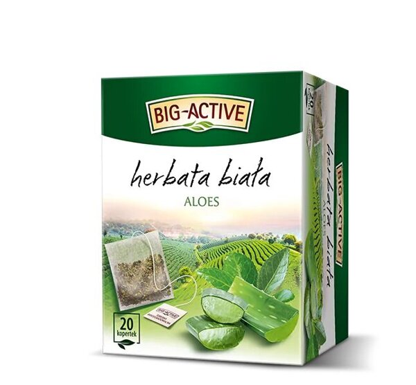 Big-Active White Tea with Aloe Intense Aroma 20x1.5g