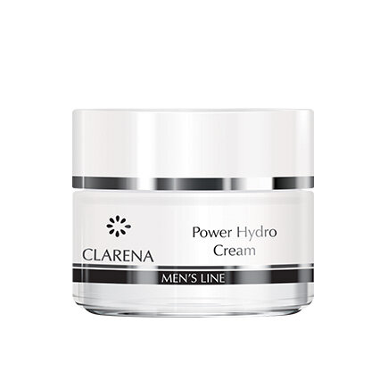 Clarena Mens Line Power Hydro Cream Moisturizing Cream for Men 50ml