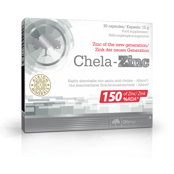 Dietary Supplement Olimp Chela-Zinc 30 Capsules