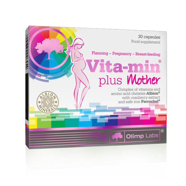 Dietary Supplement Olimp Vita-min Plus Mother 30 Tablets