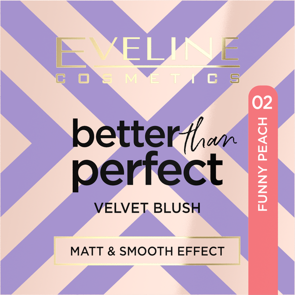 Eveline Better Than Perfect Pressed Blush No. 02 Funny Peach 1 Piece