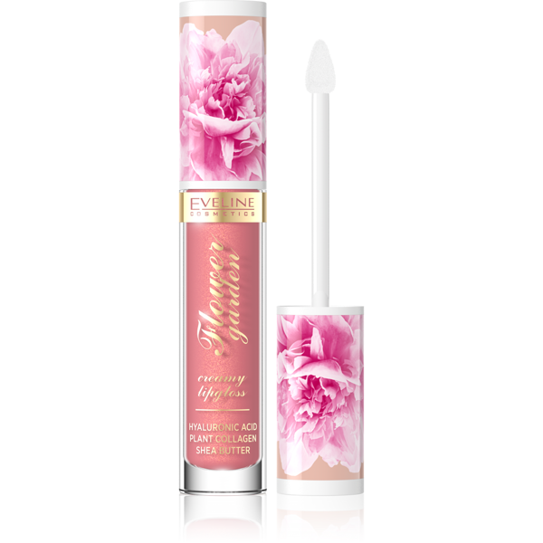 Eveline Flower Garden Creamy Lip Gloss No.02 Sweet Daisy Vegan 4.5ml