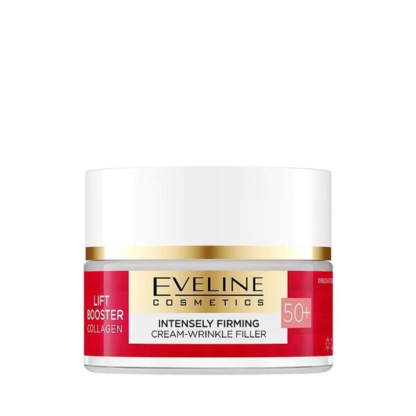 Eveline Lift Booster Collagen Strongly Firming Cream-Wrinkle Filler 50+ for Day and Night 50ml