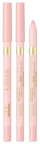 Eveline Variete Waterproof Gel Eyeliner Pencil No.05 Naked 1 Piece 